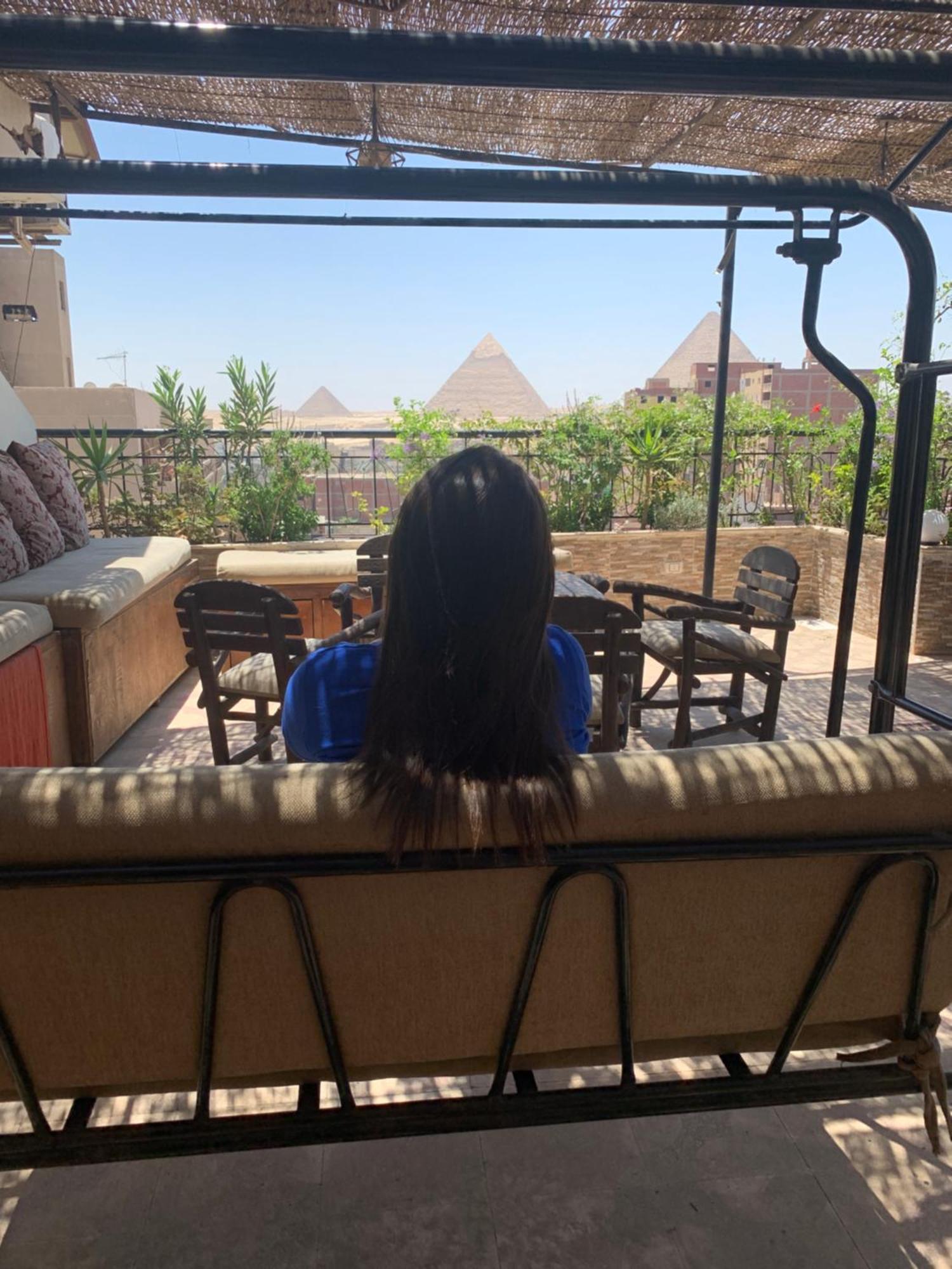 Draz Pyramids View Bed & Breakfast Kafret el-Gabal Εξωτερικό φωτογραφία